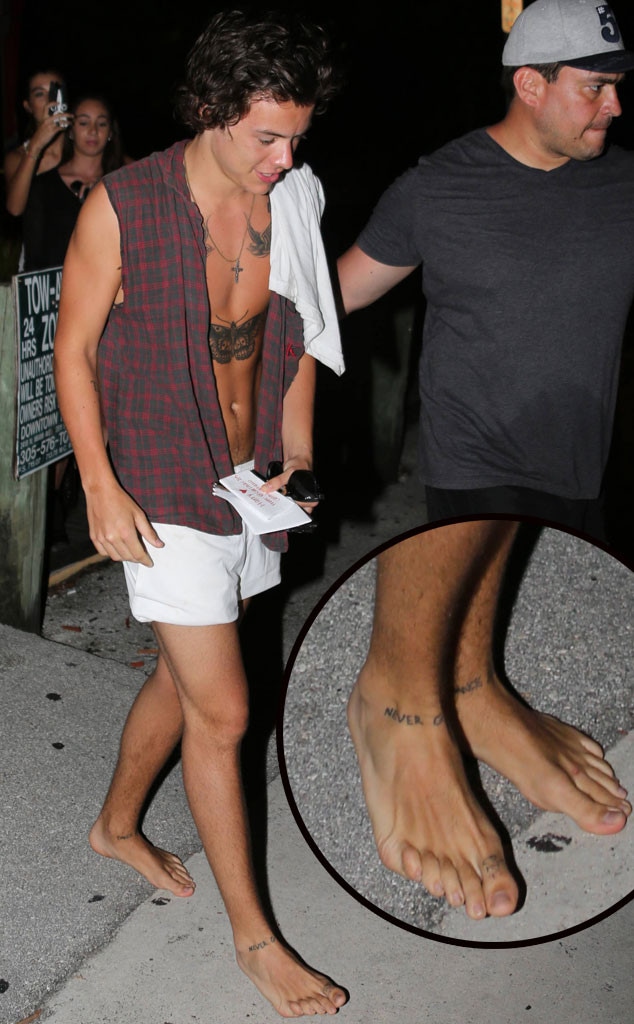 Check Out Harry Styles' Latest Tattoos! E! Online